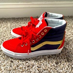 2018 Marvel x Sk8 Hi Captain Marvel ☀️🇺🇸
